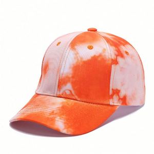 Gorra de Béisbol de Mezclilla Estilo Hip-Hop de Verano con Bordado 3D y Cierre de Hebilla Metálica, Diseño Tie-Dye para Uso Unisex al Aire Libre - Product Image 6