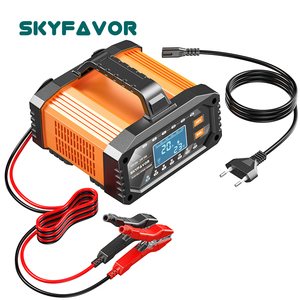 Nouveau produit <span class=keywords><strong>Chargeur</strong></span> de batterie 12V 24V 12V 24V 20A Charge rapide automatique Courant réglable <span class=keywords><strong>Universel</strong></span> Lifepo4 Gel AGM <span class=keywords><strong>Chargeur</strong></span> de batterie de voiture - Product Image 6