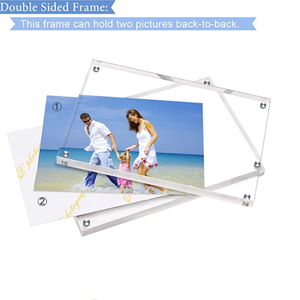 <span class=keywords><strong>Cadre</strong></span> photo en acrylique <span class=keywords><strong>transparent</strong></span> double face pour sublimation, imperméable, vente en gros - Product Image 6