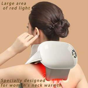 Masajeador Eléctrico de Cuerpo Completo con Calor para Dolor de Espalda, Masajeador Shiatsu para Cuello y Hombros, Masajeador Térmico con Función de Amasamiento - Product Image 1