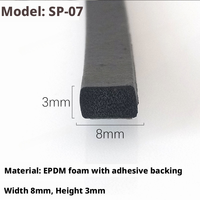 Tira de Sellado de PVC EPDM Impermeable y Antiinsectos, Resistente a Golpes y al Polvo, Color Personalizado para Maquinaria, Equipo y Bordes de Vidrio
