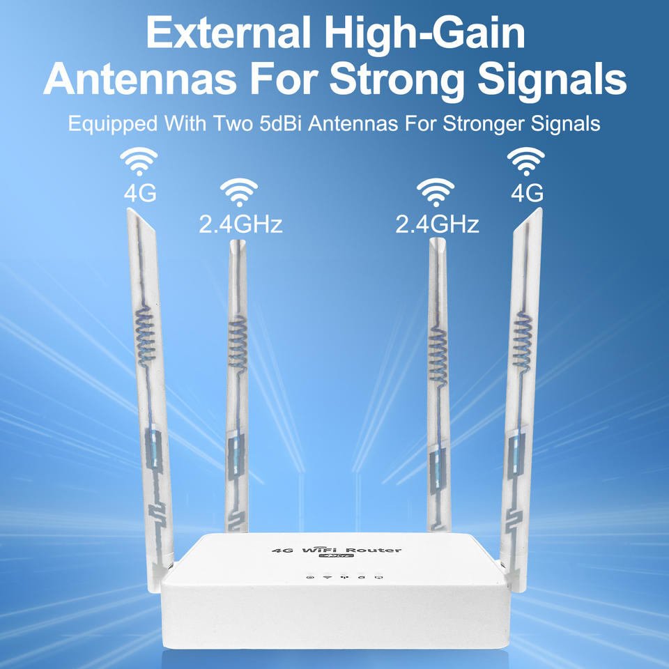 Ote 4g Router 4g Cpe Router OpenWrt 300Mbps Wifi Router 4G LTE Hotspot Wireless ...