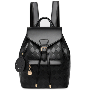 Zaino antifurto Casual da donna, zaino in poliestere a griglia, adatto per viaggi <span class=keywords><strong>all</strong></span>'aperto. Con chiusura a cerniera. 008 - Product Image 4
