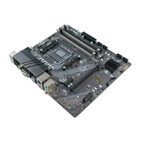 Tarjeta Madre AMD B450 para Computadora, Canal Dual DDR4, Socket AM4, para PC de Juegos