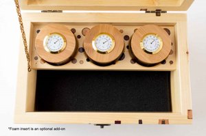 Hộp Cất Trữ Bằng Gỗ Với Khảm Chìa Khóa Và Bọt - Product Image 2