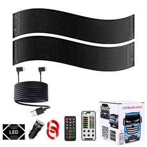 Kingshowstar - Juego de 2 Luces LED para Coche con Diseño de Ojo de Diablo, 512/1024/1280 LED, 12 V, USB, Cambio de Color, Control por Aplicación/Control Remoto - Product Image 4