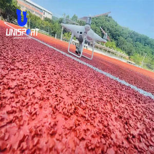 Piste de course en caoutchouc de 400m pour piste de course de stade ou tapis en caoutchouc produit d'herbe artificielle - Product Image 5