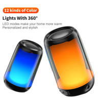QERE HF22 Bass RGB Sound Cooler Sub Woofer Aux APP Control China Manufacturer WiFi BT Waterproof Powered Speaker
