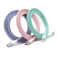Cable de Datos Tipo C de Nuevo Estilo, Cable USB-C de Carga Rápida, Cable Cargador USB-A a Tipo C para Teléfono Móvil