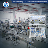 Ligne de production de remplissage automatique de liquides Orshang, nouveau design, changement rapide, servomoteur, remplisseur de bouteilles pour produits alimentaires et chimiques