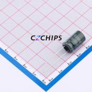 Condensador Electrolítico de Aluminio de Orificio Pasante GF102M016G160B000, D10xL16mm 1000uF 20% 16V 1.3A-100kHz - Product Image 1