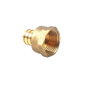 Latón sin plomo 1/2 pulgadas PEX a 1/2 pulgadas NPT adaptador <span class=keywords><strong>de</strong></span> acoplamiento <span class=keywords><strong>de</strong></span> crimpado <span class=keywords><strong>de</strong></span> lengüeta hembra para fontanería y suministro <span class=keywords><strong>de</strong></span> <span class=keywords><strong>agua</strong></span> - Product Image 3