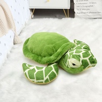 Nouvelle tortue verte peluche meubles ornements oreiller lit coussin grande poupée fabricants en Stock en gros