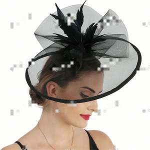 Sombreros de Sinamay y Fascinators de Moda para Eventos, Actuaciones de Danza, Bodas, Fiestas y Sesiones de Fotos - Product Image 5
