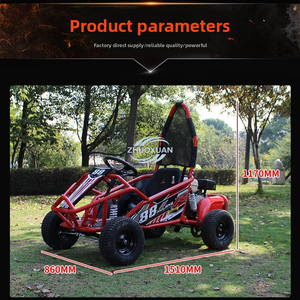Educational <b>Entertainment</b> Karting Car, Racing Go-Kart Vehicle Available for Wholesale, Fit for Kids and Adults - Product Image 6