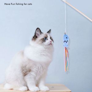 Juguetes Interactivos para Gatos: Varita de Madera Natural con Catnip para Gatos de Interior, Juguete Estimulante para Gatitos, Suministros para Mascotas - Product Image 6