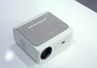 Proyector Portátil Veacine A8 Blanco HD 1080P 4K Compatible con WIFI 6 BT5.4 HDMI Android LCD de 5 Pulgadas para Negocios