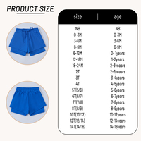 Shorts de Yoga Dos en Uno para Niñas, Certificados por CPC y CPSIA, de Nailon y Spandex, con Diseño de Mariposa en Capas, Shorts de Gimnasia para Niñas