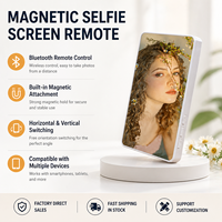 Écran de contrôle sans fil pour selfie, compatible iPhone et Android, écran magnétique pour vlog, moniteur de caméra arrière pour vlog et diffusion en direct