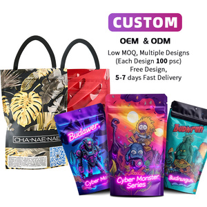 Özel baskılı arka tarafı mühürlü aperatif ambalaj çantası | Yüksek bariyer geri dönüşümlü çerez, şeker ve çikolata sarıcı - Product Image 2