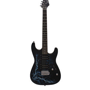 IRIN China produce la guitarra acústica ST de instrumento desplumado en blanco y negro más vendida - Product Image 1