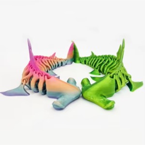 Jouets d'animaux et de dinosaures articulés en PLA imprimés en 3D sur mesure ONR avec emballage d'origine pour les enfants de 7 à 12 mois, unisexe - Product Image 1