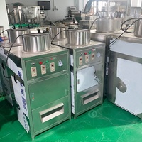 Éplucheuse d'ail automatique noire 500Kg, petite Machine à la main pour la maison népal