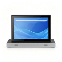 Terminal Sentuh Android 10.1" Bentuk L RK3568 Quad Core Layar LCD Ganda 800*1280 Ethernet 1000M