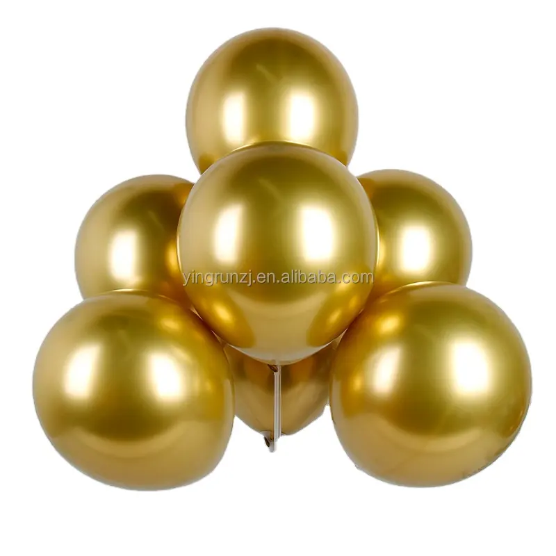 Großhandel Chrom Latex Ballon für Geburtstag Ballon Party Dekoration