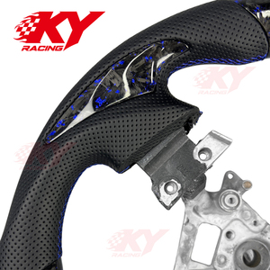 พวงมาลัยคาร์บอนไฟเบอร์แบบกำหนดเองสำหรับรถนิสสัน 350Z 370Z และอินฟินิตี้ FX35 FX45 G35 คูเป้ - Product Image 2