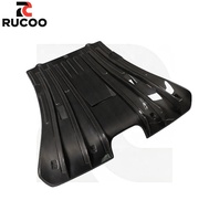 Protection thermique d'échappement en fibre de carbone sèche pour Porsche 911 992 GT3 – Accessoires de modification extérieure et pièces de protection de carrosserie