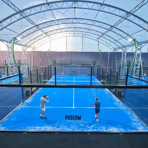 Chuyên nghiệp bán hàng trực tiếp padel tòa Chất lượng cao Thiết bị thể thao padel hệ thống sân tennis - Product Image 1