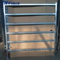 Panneau de clôture galvanisé anti-escalade pour bétail |   Grilles de 4x4 pouces pour empêcher les veaux de se retrouver en panne dans les clôtures