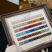 Vernis à ongles gel UV effet œil de chat 42 couleurs 15ml DIY LED perles de verre Salon Art Non-toxique Végan pour usage professionnel