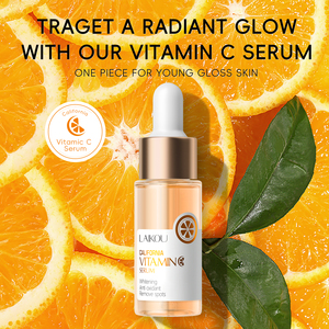 Sérum Visage LAIKOU en Promotion : Sérum Éclaircissant Beauté au Vitamine C avec Vitamine E et Acide Hyaluronique pour le Visage - Product Image 2