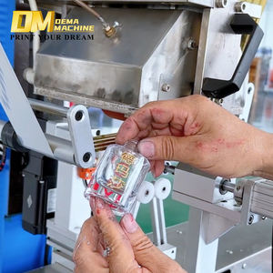 DM Neumática Golden Hot Foil Stamping Machine Botella de vidrio Taza Logo Hot Stamping Machine - Product Image 6