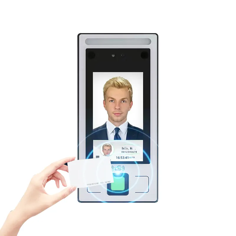 Qr Vingerafdruklezer Dynamisch Biometrische Tijdregistratie Gezichtsherkenning Apparaat En Instrument Met Web Api
