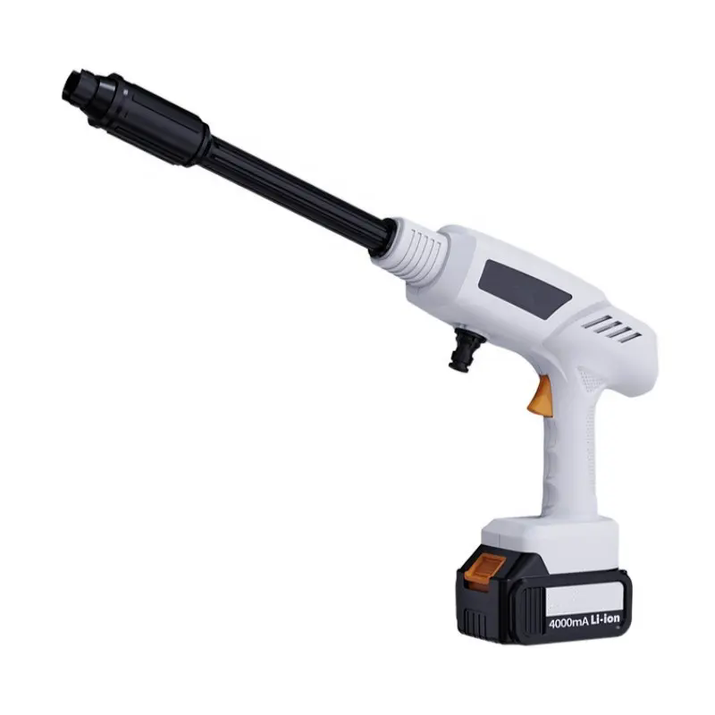 High Pressure Washing Machine for Car Lithium Battery Portable Mini Best  Cleaner Wireless Washer Gun for Car