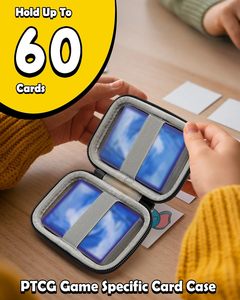 Classeur pour cartes de jeu PM PTCG Magic <span class=keywords><strong>MTG</strong></span>/UNO, boîte à cartes pouvant contenir jusqu'à 1 jeu, spécialisé pour les jeux de compétition PK - Product Image 2