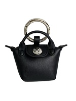 Sac de rangement mini pour écouteurs style punk, accessoire de décoration et pendentif pour sac