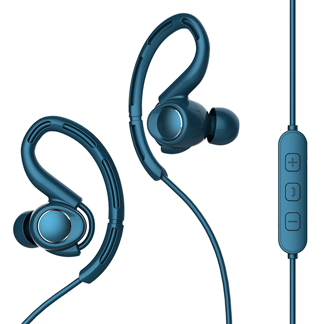 Sweat Resistant Water Proof IPX5 Stereo in Ear 10MM Driver Earphone Ear Hook Sports Style Wireless Headset