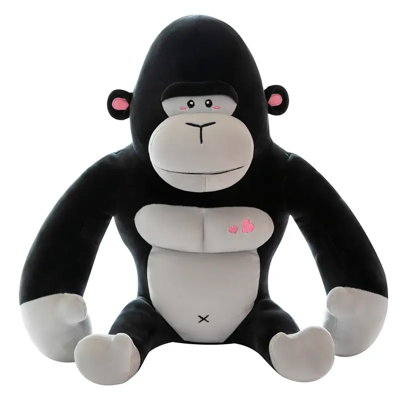 Isteğe özel peluş oyuncak üretici maymun yumuşak peluş doldurulmuş hayvan oyuncaklar bebek peluş oyuncaklar için pençe makinesi