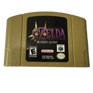 Cartouche de jeu N64 pour The Legend of Zelda - <span class=keywords><strong>Majora</strong></span>'s <span class=keywords><strong>Mask</strong></span> - Masked Quest Version américaine NTSC Anglaise pour console Nintendo <span class=keywords><strong>64</strong></span> - Product Image 1