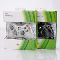 Manette filaire ABS 360 HYT pour Xbox360/PC/Android//Smart TV, moteur de vibration, bouton turbo, détection de mouvement, fonctions complètes