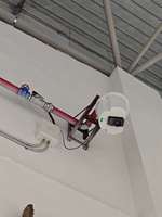 Robot de lutte contre l'incendie à vente directe d'usine, moniteur d'incendie automatique, sprinkler intelligent pour la protection incendie des aéroports, 30s