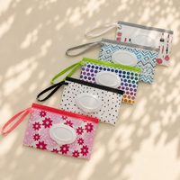 Pochette de rangement imperméable pour lingettes humides, personnalisable avec logo, étiquette privée, légère, pour lingettes bébé, idéale pour les vacances en plein air