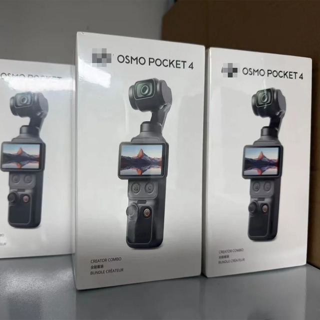 Original Osmo Pocket 4 Vlogging Camera 1inch CMOS , Video Face,3-Axis Stabilized 4K Handheld Camera