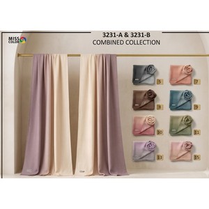Pañuelo Hijab de Algodón Sintético Premium Miss Color, 70x190 cm, Tipo Lana, Suave al Tacto, Modesto, para Mujeres Musulmanas, Ropa Étnica - Product Image 5