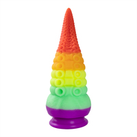 Dildo géant en silicone en forme de tentacule, dilatateur anal, jouet sexuel, stimulateur de massage de la prostate, plug anal pour femmes et hommes