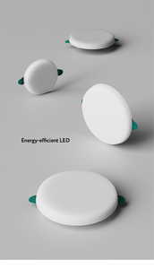 Cho akko Sao 4 inch Ultra Slim <span class=keywords><strong>LED</strong></span> bảng điều chỉnh ánh sáng ban ngày Trắng IP65 không thấm nước ánh sáng Trần SMD2835 18 Wát điện nhôm đèn - Product Image 4